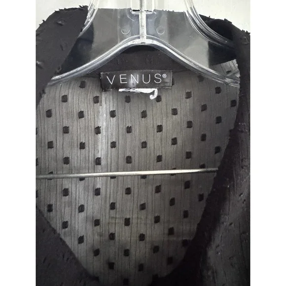 Black Sheer Long Dress - Picture 10 of 10